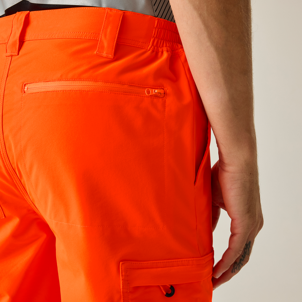 Regatta Professional Hi-Vis Pro Contract Stretch Action Trousers