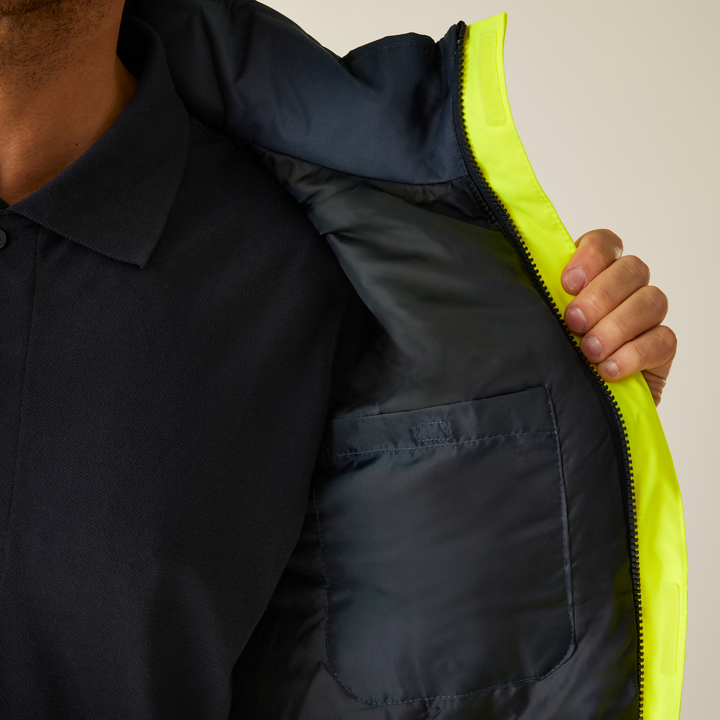 Regatta Professional Hi-Vis Pro Two-Tone Bomber Jacket