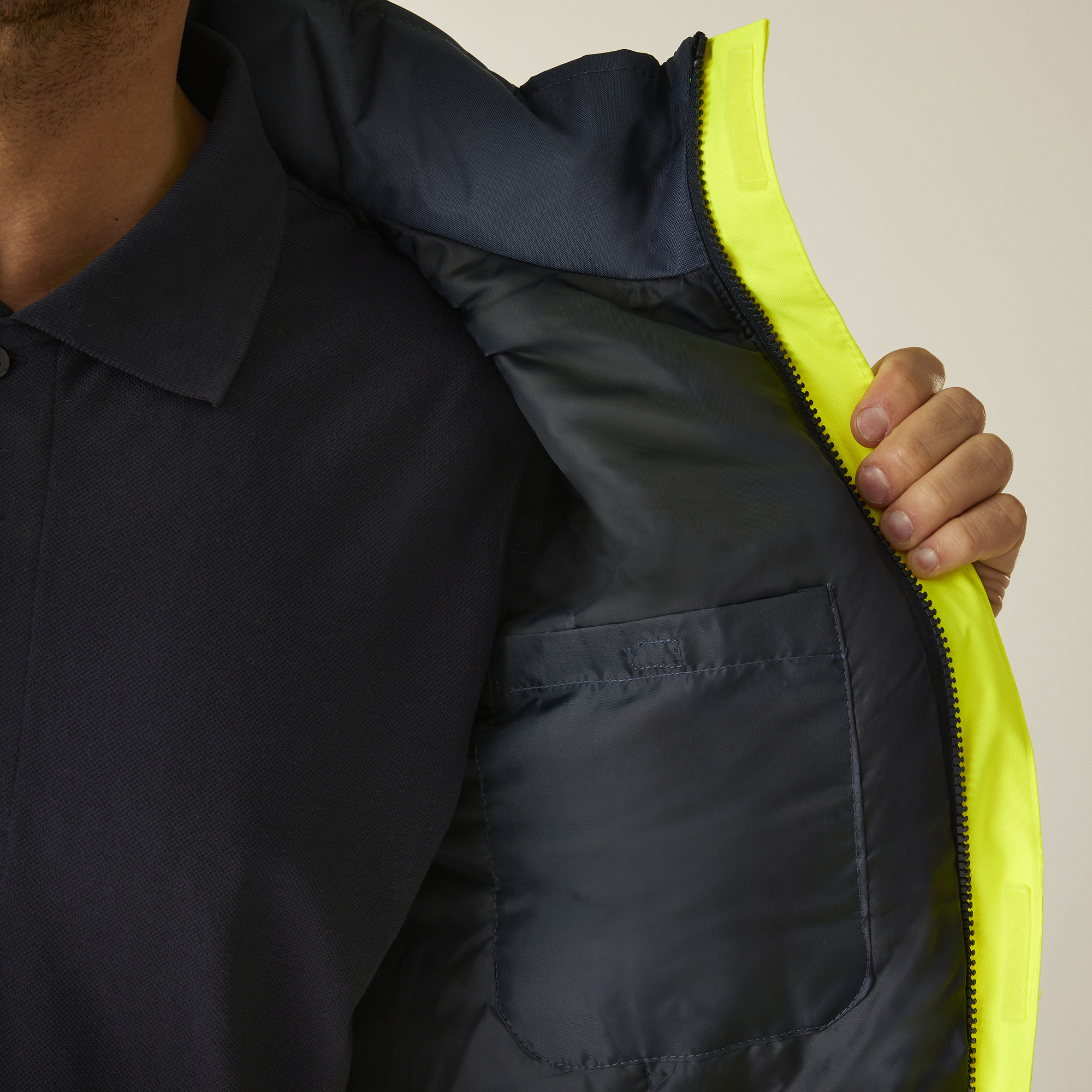 Regatta Professional Hi-Vis Pro Two-Tone Bomber Jacket
