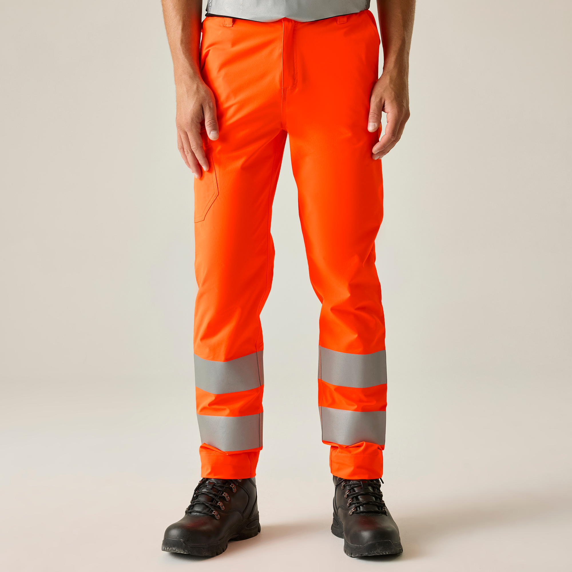 Regatta Professional Hi-Vis Pro Contract Stretch Action Trousers
