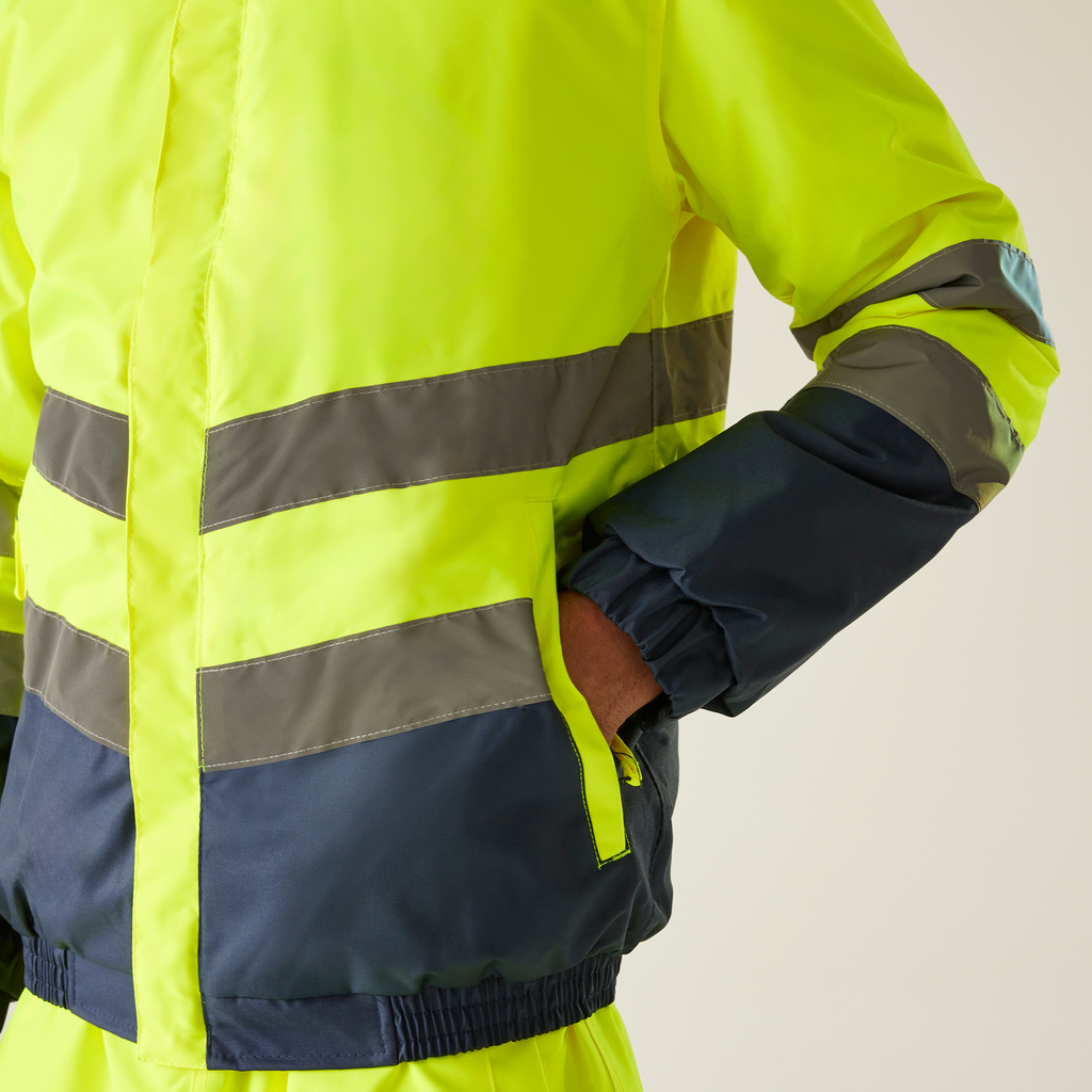 Regatta Professional Hi-Vis Pro Two-Tone Bomber Jacket