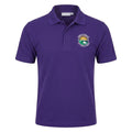 Purple Short Sleeved Polo Shirt - Carleton Endowed CE Primary School