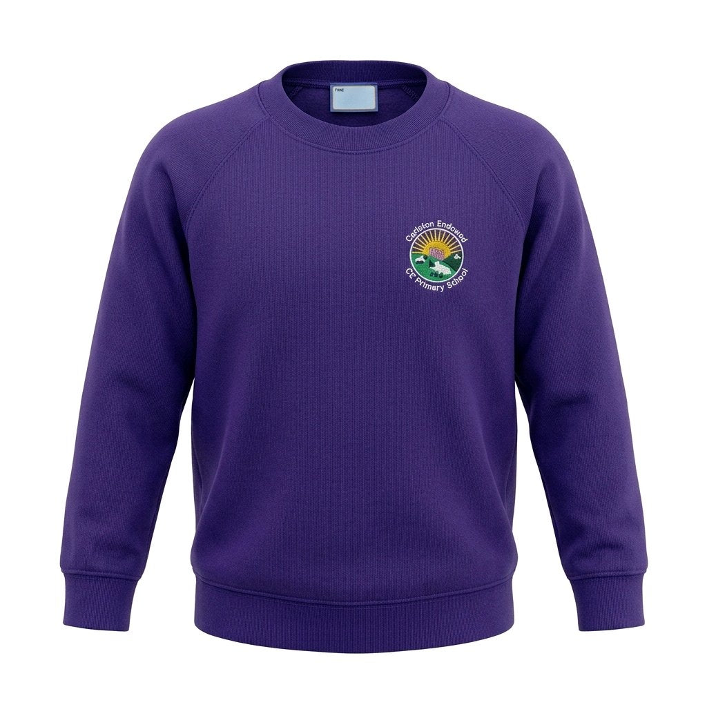 Purple Sweatshirt - Carleton Endowed CE Primary School
