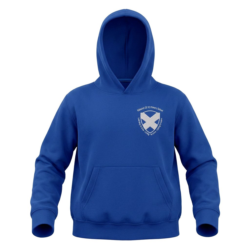 Royal Blue Hoodie - Kildwick CE VC