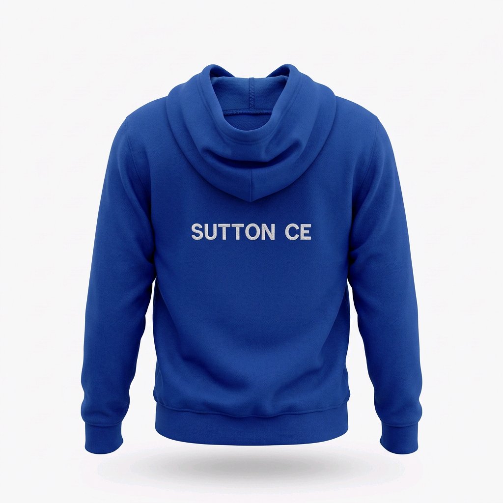 Royal Blue Hoodie - Sutton CE