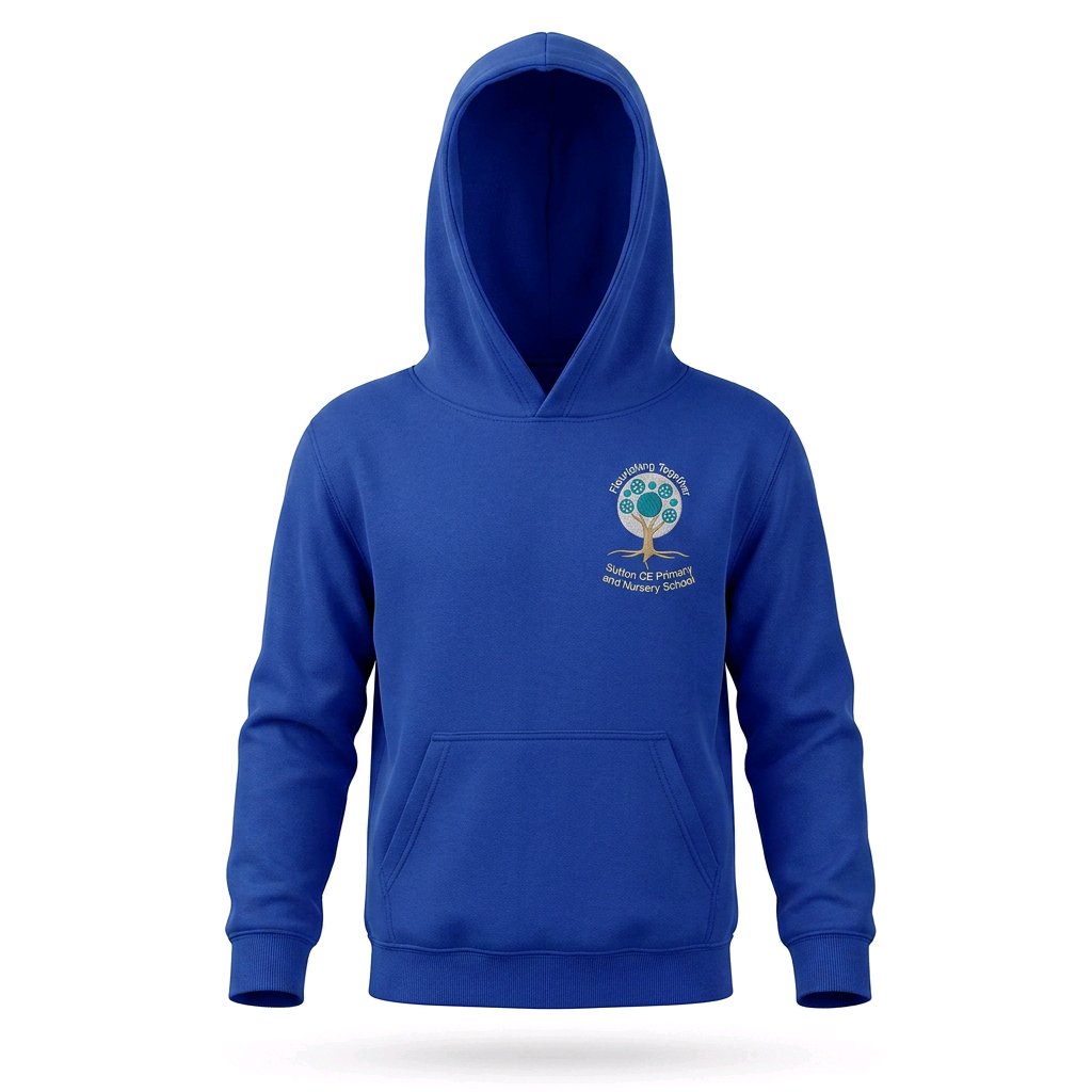 Royal Blue Hoodie - Sutton CE