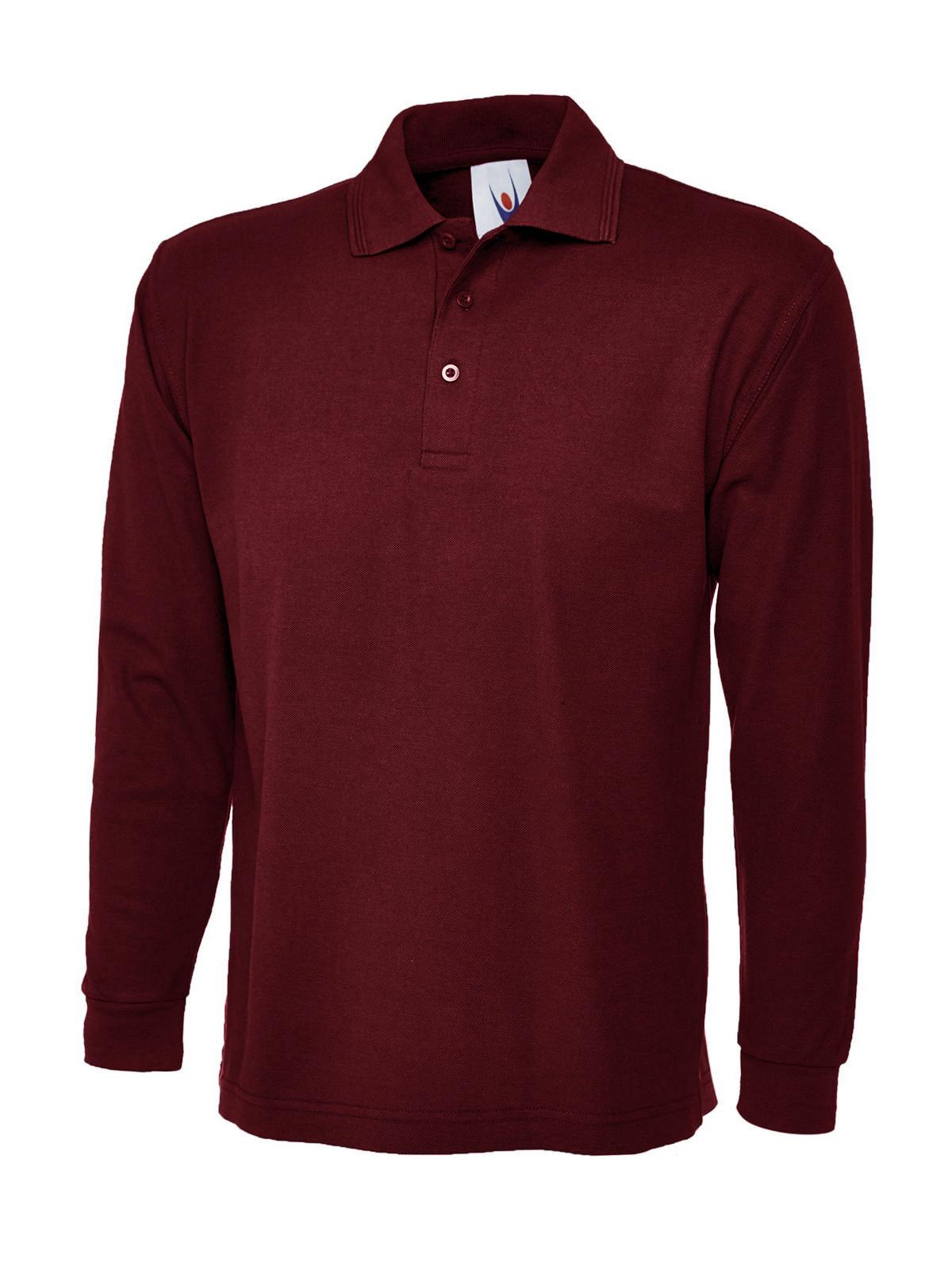 Uneek Classic Long Sleeved Polo Shirt