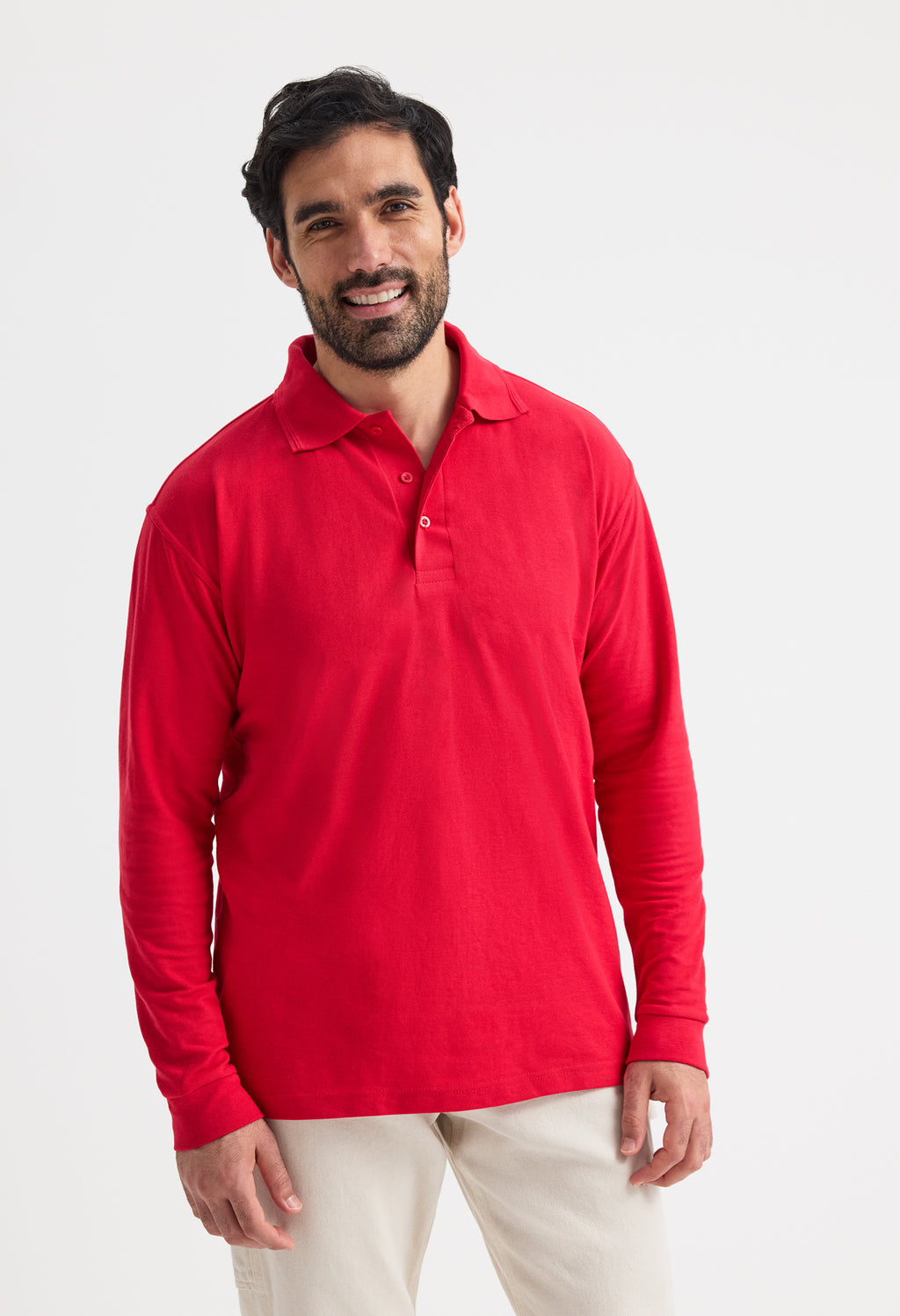 Uneek Classic Long Sleeved Polo Shirt