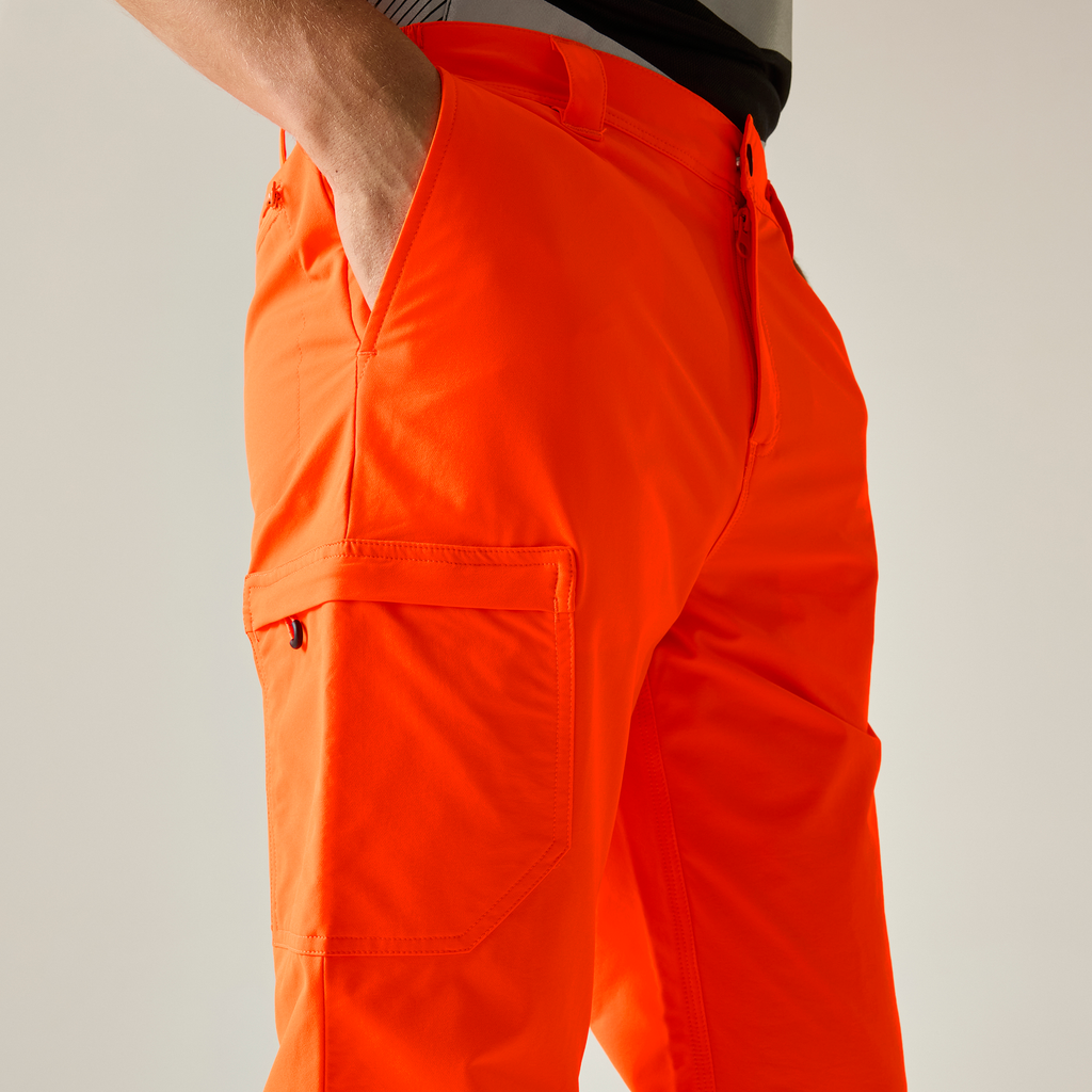 Regatta Professional Hi-Vis Pro Contract Stretch Action Trousers