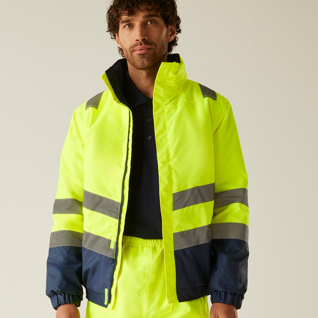 Regatta Professional Hi-Vis Pro Two-Tone Bomber Jacket