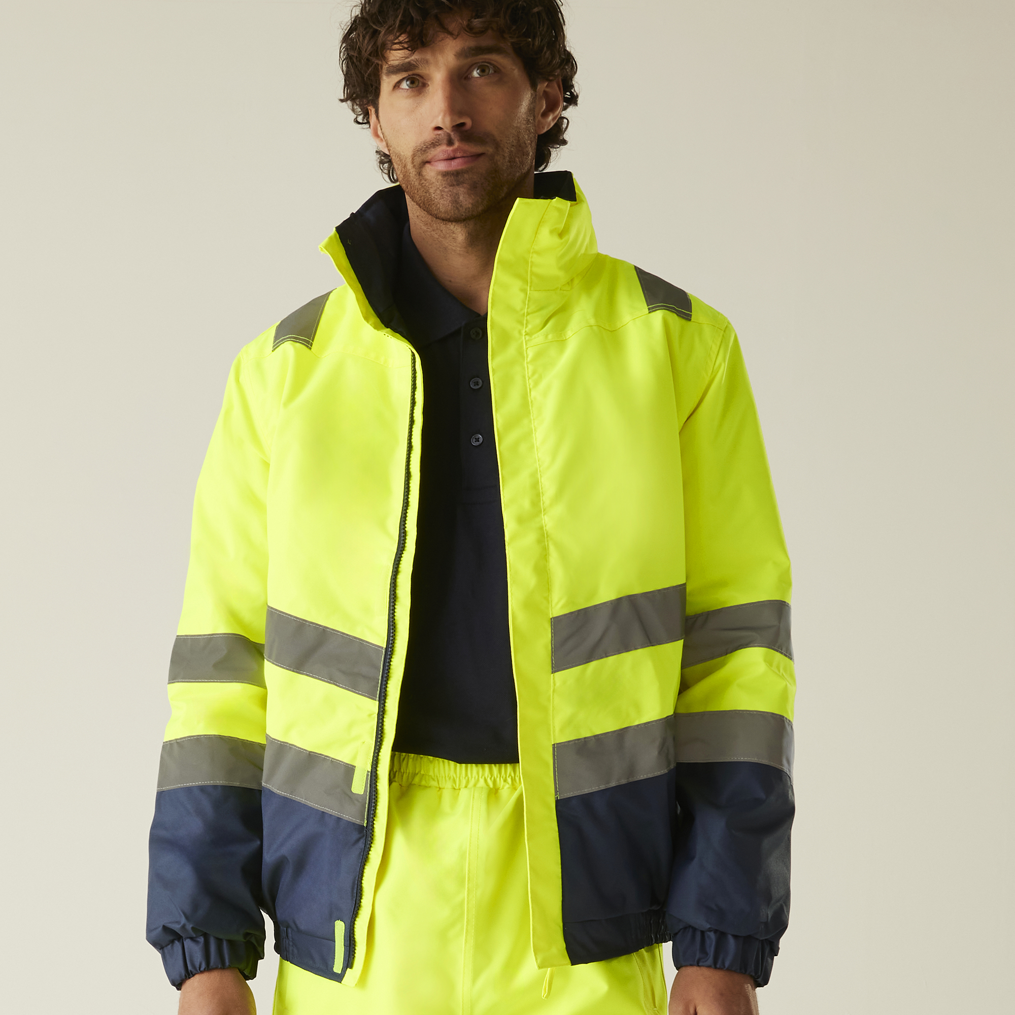 Regatta Professional Hi-Vis Pro Two-Tone Bomber Jacket