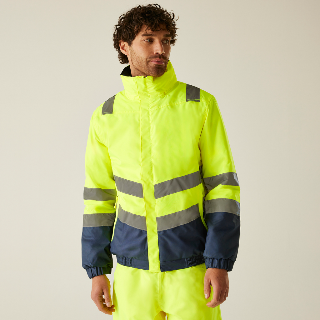 Regatta Professional Hi-Vis Pro Two-Tone Bomber Jacket