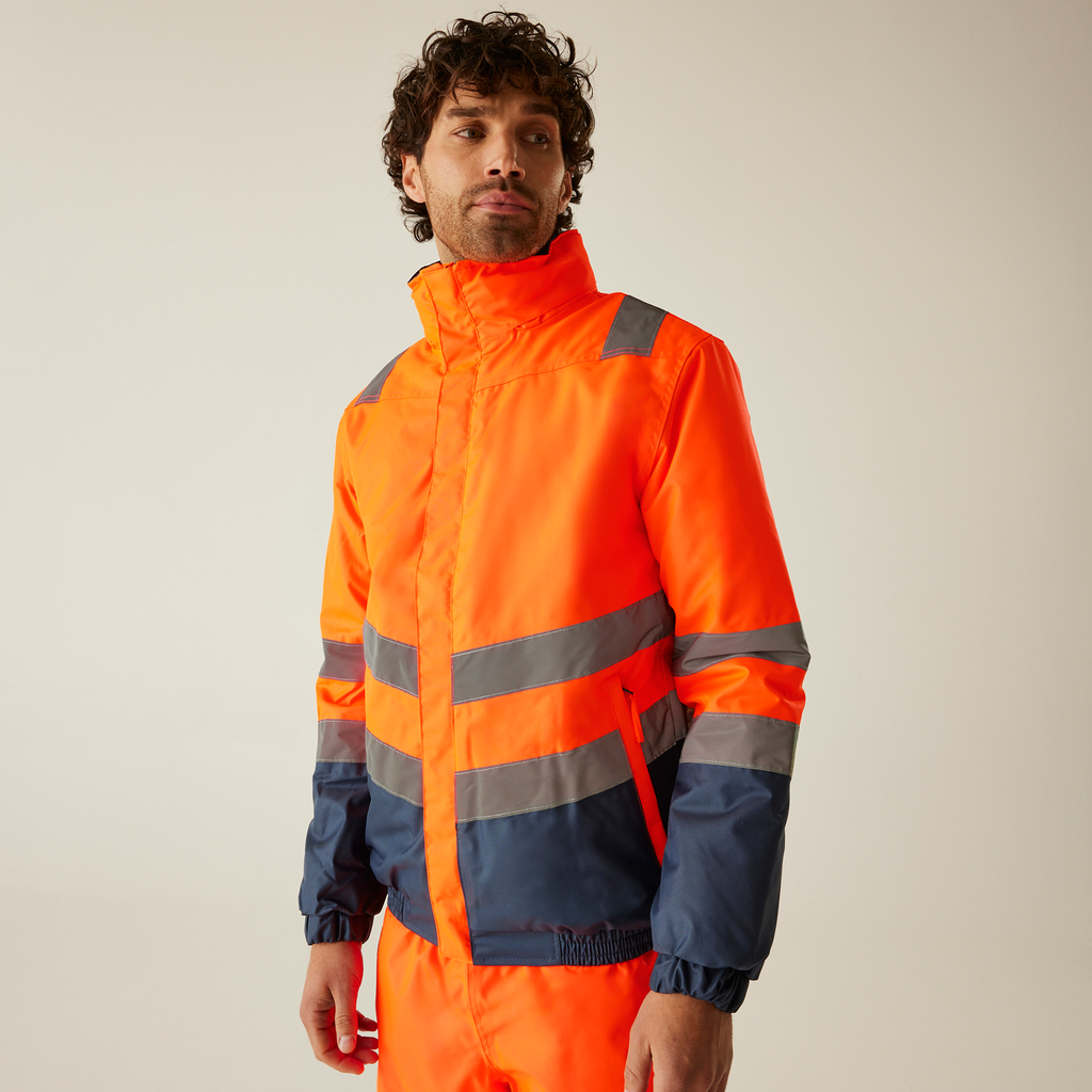 Regatta Professional Hi-Vis Pro Two-Tone Bomber Jacket