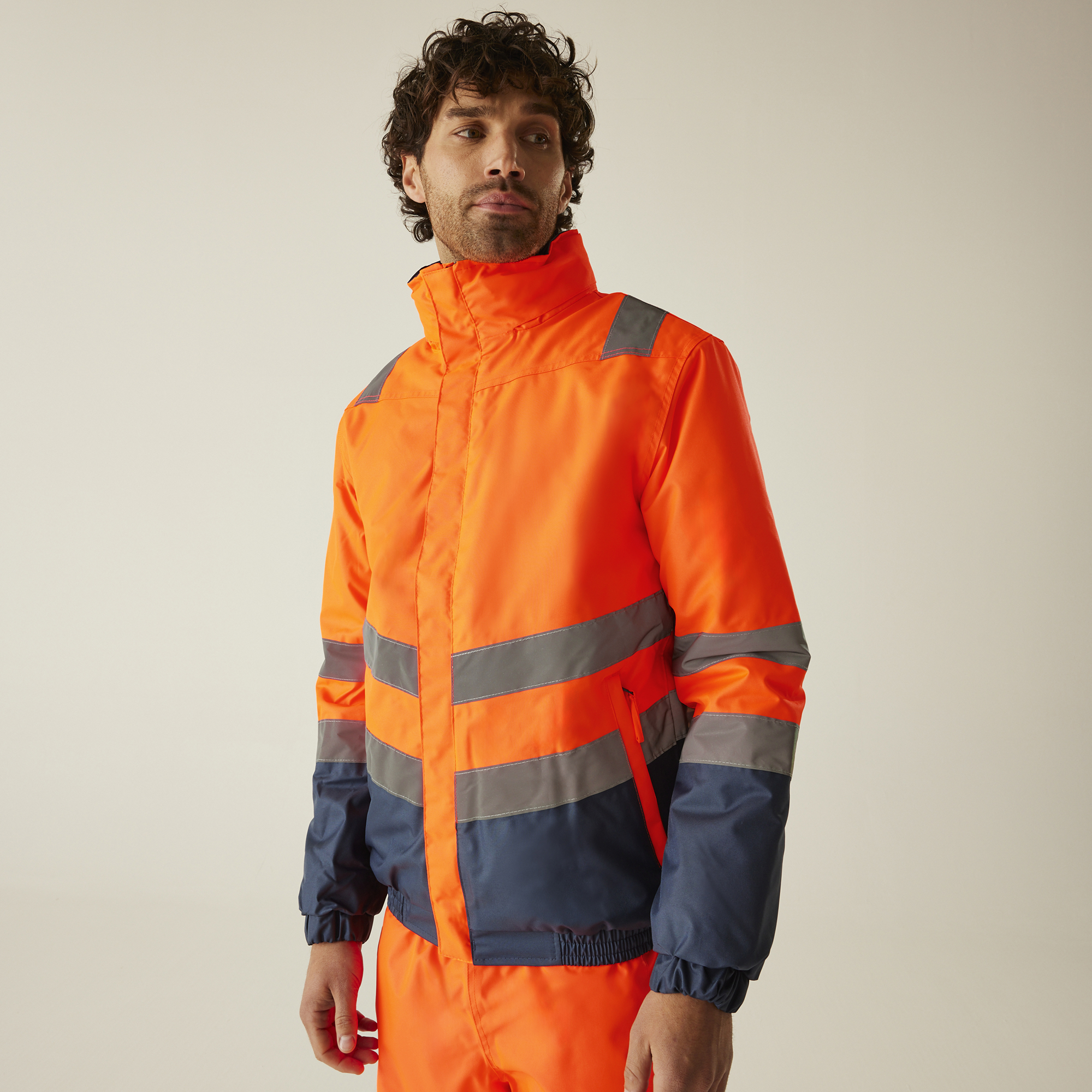 Regatta Professional Hi-Vis Pro Two-Tone Bomber Jacket